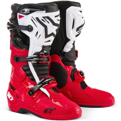 boty Alpinestars Tech 10 Enduro 2025 red/black/white