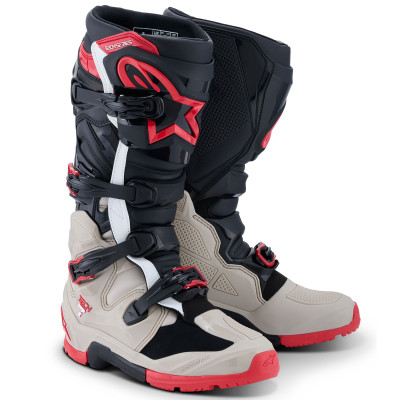 boty Alpinestars Tech 7 Enduro 2026 black/light grey/red