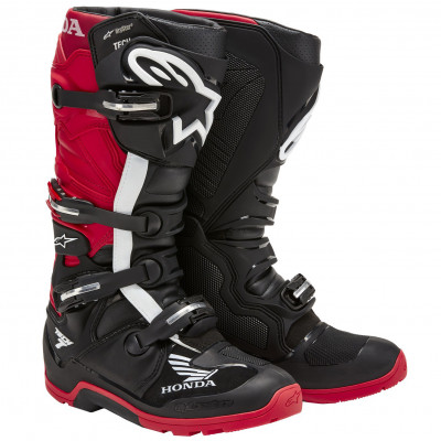 boty Alpinestars Tech 7 Enduro Drystar Honda 2025 black/red