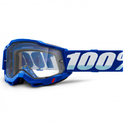 Brýle 100% Accuri 2 USA Enduro Moto blue/clear double lens