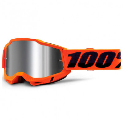 Brýle 100% Accuri 2 USA orange/silver mirrored lens