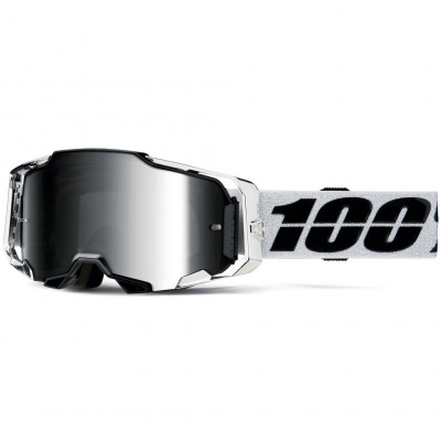 Brýle 100% Armega Atac silver lens