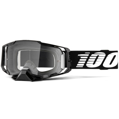 brýle 100% Armega Black clear lens