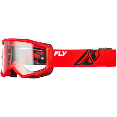 dětské brýle Fly Racing Focus USA red/black clear lens
