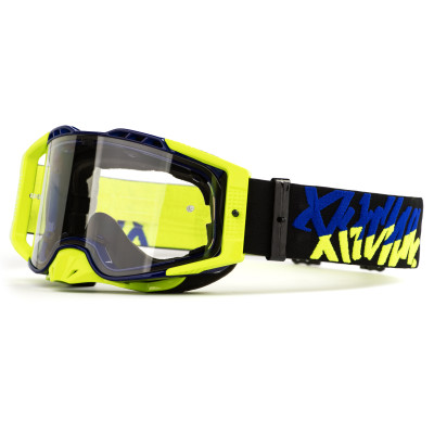 brýle Pitcha FURIOUS navy/fluo - clear