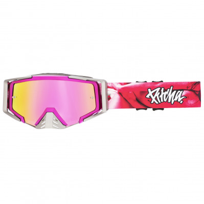 Brýle Pitcha SAVAGE LE porn/pink chrome - pink mirrored