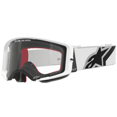 brýle Alpinestars Supertech Corp 2025 white/clear lens