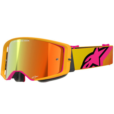 brýle Alpinestars Supertech Corp 2025 yellow/pink/red lens