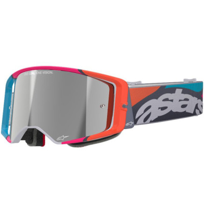 brýle Alpinestars Supertech Stream 2025 grey/multicolor/silver lens