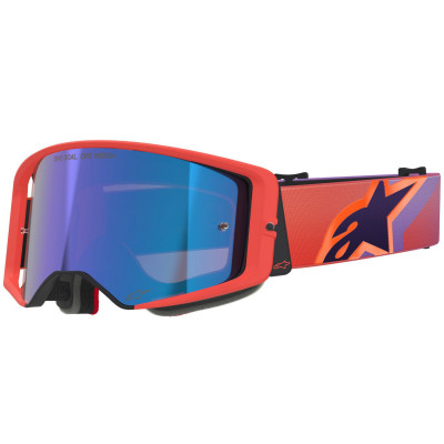 brýle Alpinestars Supertech Vision Corp orange/purple blue lens