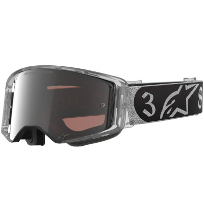 brýle Alpinestars Supertech vision DNGR38 XXV black/silver silver lens