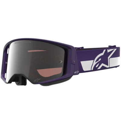brýle Alpinestars Supertech Vision Hunta96 XXV purple/white silver lens