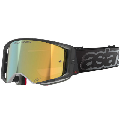 brýle Alpinestars Supertech Vision Vista black gold lens