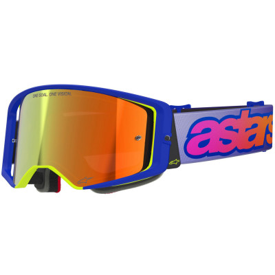 brýle Alpinestars Supertech Vision Corp blue/yellow/purple red lens
