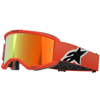 brýle Alpinestars Vision 5 Corp 2025 orange/red lens