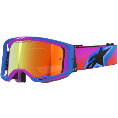 brýle Alpinestars Vision 8 Corp blue/purple/orange red lens