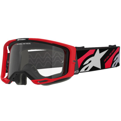 brýle Alpinestars Vision 8 Luar 2025 red/black/clear lens