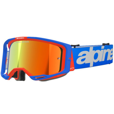 brýle Alpinestars Vision 8 Wordmark 2025 blue/orange/red lens