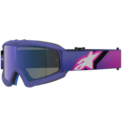 dětské brýle Alpinestars Vision Youth Corp purple/pink fluo blue lens