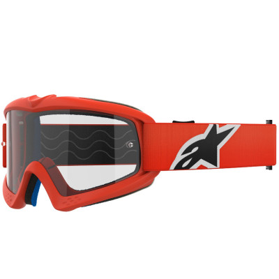 dětské brýle Alpinestars Vision Youth Corp 2025 orange/clear lens