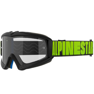 dětské brýle Alpinestars Vision Youth Hollow 2025 black anthracite/yellow fluo/clear lens