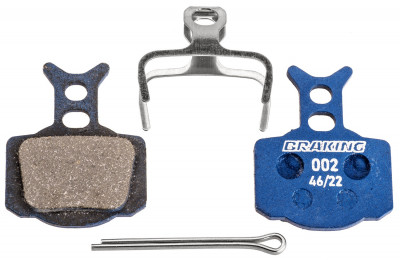 brzdové destičky Braking pro systémy FORMULA, BRAKING (směs Race World Cup) 2 ks v balení