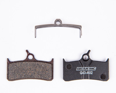 brzdové destičky Braking pro systémy HOPE (směs Organic) 2 ks v balení