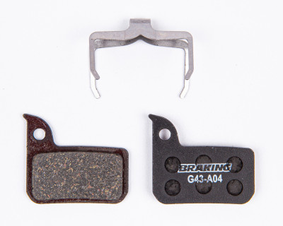 brzdové destičky Braking pro systémy SRAM (směs Organic) 2 ks v balení