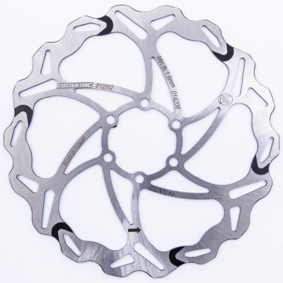 brzdový kotouč Braking (průměr 160 mm, tloušťka 1,9 mm) WFIX Batfly