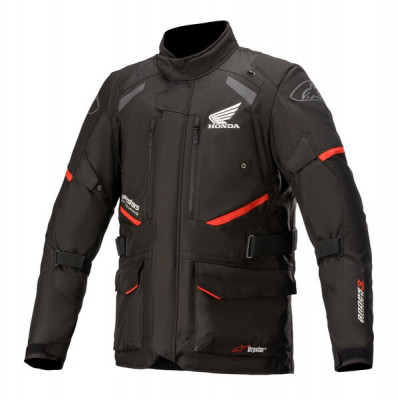 bunda Alpinestars Andes Drystar Honda 2025 black/red