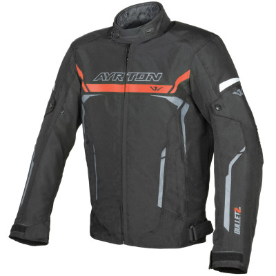 bunda Ayrton Bullet II 2026 black/red/grey