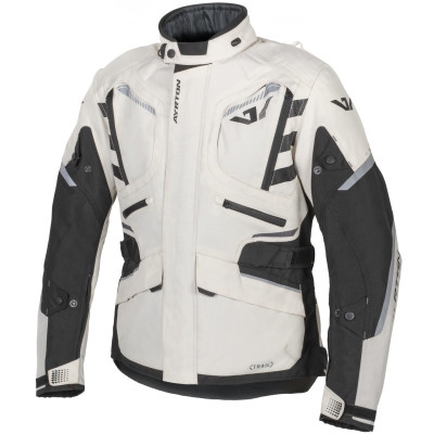 bunda Ayrton Trail white/black/grey
