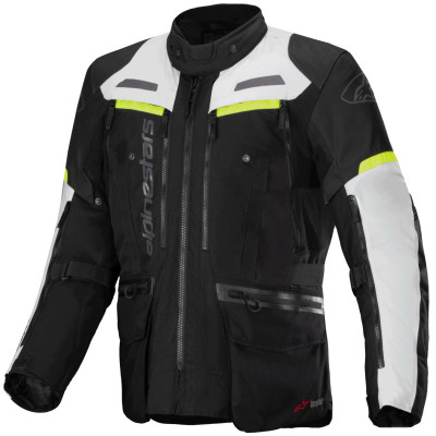 bunda Alpinestars Bogota Pro Drystar 2025 black/grey/yellow fluo