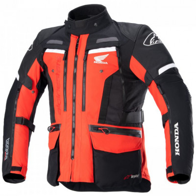 bunda Alpinestars Bogota PRO Drystar Honda red fluo/black