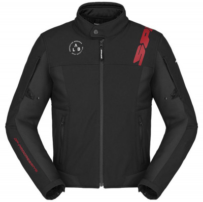 bunda Spidi Corsa Tex black/red