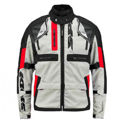 bunda Spidi Crossmaster black/grey/red