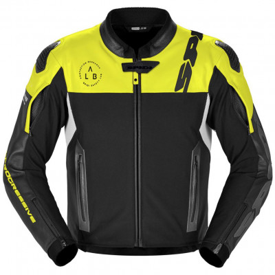 bunda Spidi DP-Progressive Hybrid black/yellow fluo