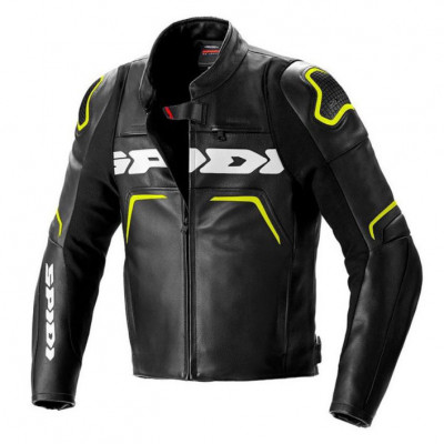 bunda Spidi Evorider 2 black/yellow fluo