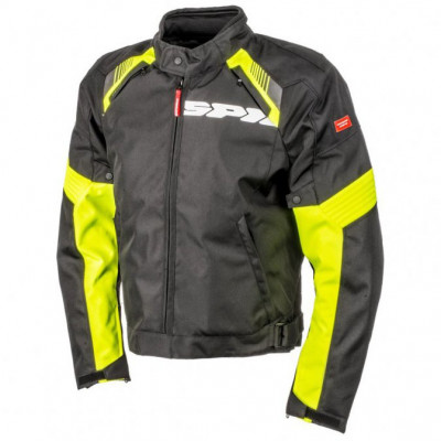 bunda Spidi Flash Evo H2out black/yellow fluo