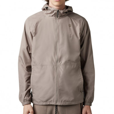 Bunda Fox Base Over Windbreaker Taupe