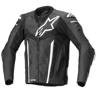 bunda Alpinestars Fusion black/white/metalic grey