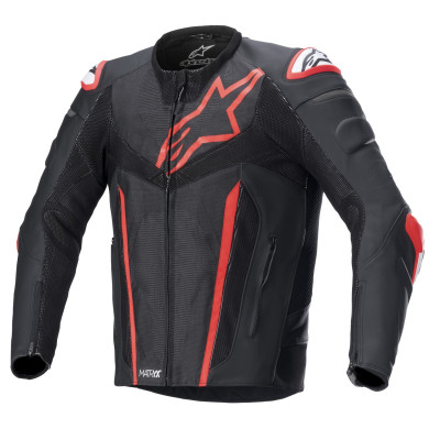 bunda Alpinestars Fusion black/red fluo