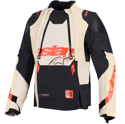 bunda Alpinestars Halo Pro Drystar XF cream/black/red