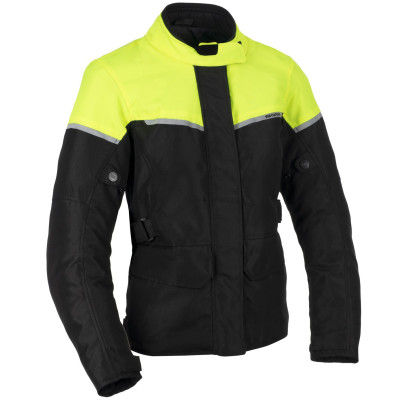 dámská bunda Oxford Spartan Long WP black/yellow fluo