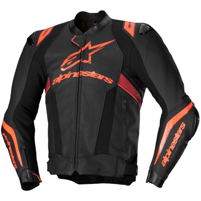 bunda Alpinestars Missile 3 Ignition 2025 black/red fluo/dark red
