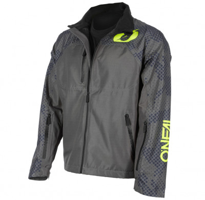 Bunda Oneal Shore Rain grey/yellow