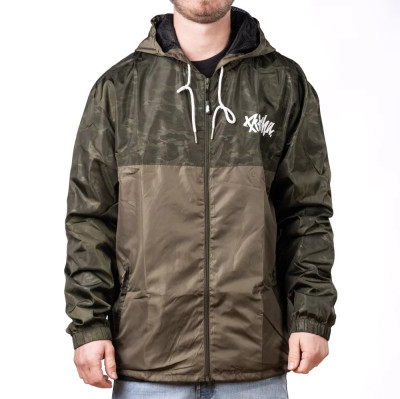 bunda Pitcha DUOTONE windbraker army green/camo