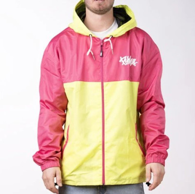 bunda Pitcha DUOTONE windbraker fluo yellow/pink