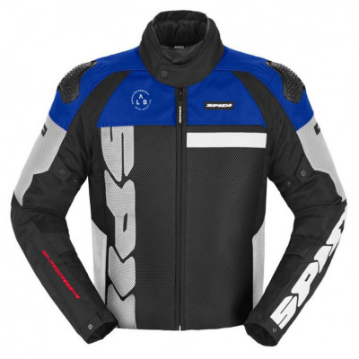 bunda Spidi Progressive Net H2out black/grey/white/blue