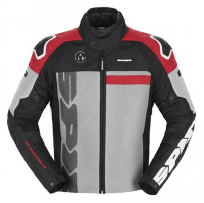 bunda Spidi Progressive Net H2out black/grey/red